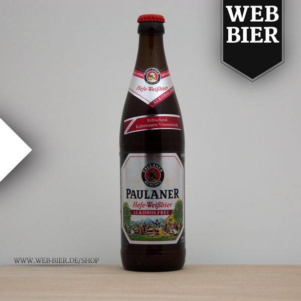 Hefeweißbier von Paulaner, alkoholfrei, isotonisch, erfrischend web-bier.de